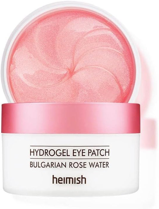 Heimish Hydrogel Eye Patch with Bulgarian Rose Water 60 pcs. – Korean hydrogel eye contour patches with Bulgarian rose water