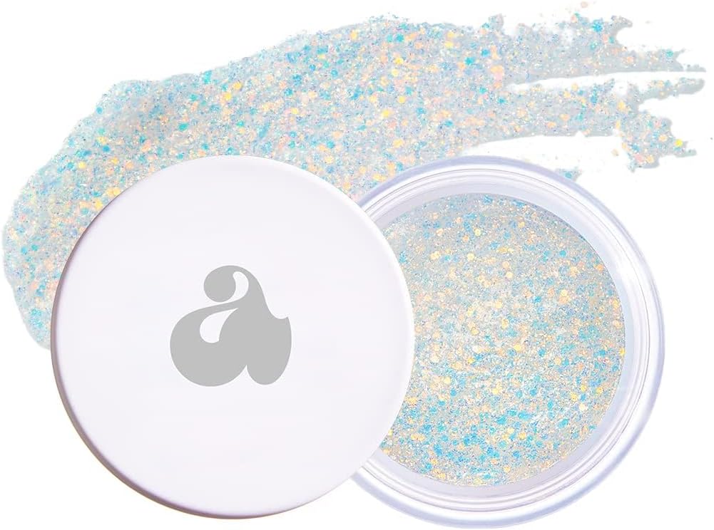 UNLEASHIA Get Loose Glitter Gel Mini No.7 Happy Baker – Korean glitter gel for eyes and face, long-lasting and vegan