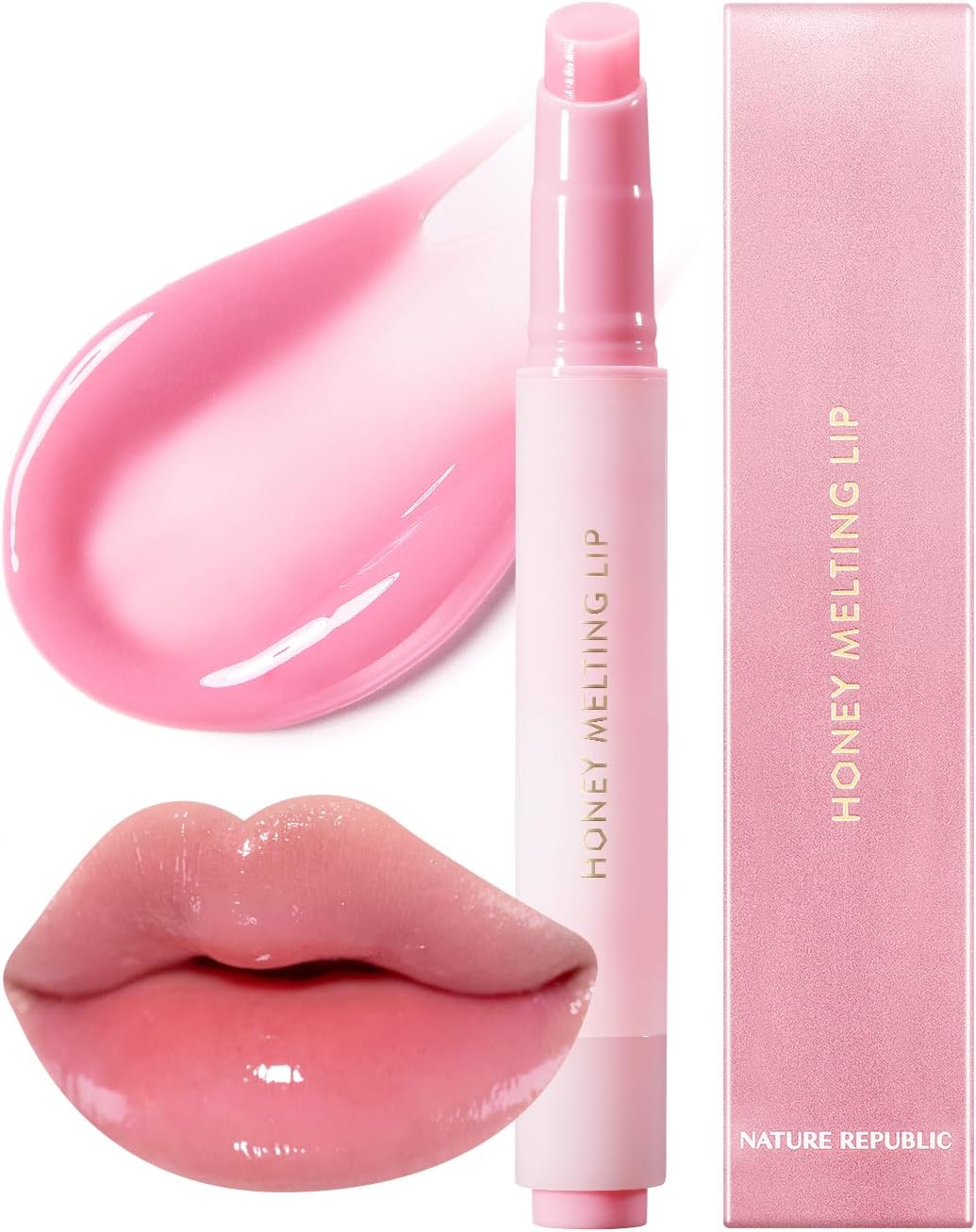 Nature Republic Honey Melting Lip Stick Hydrating Jelly – hydrating jelly lipstick with honey