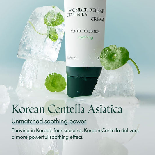 Purito Wonder Releaf Centella Cream 50 ml – soothing Korean cream with centella for sensitive skin
