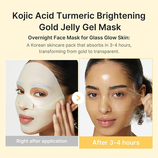 Medicube Kojic Acid Turmeric Brightening Gel Mask 28 g – Korean brightening gel mask