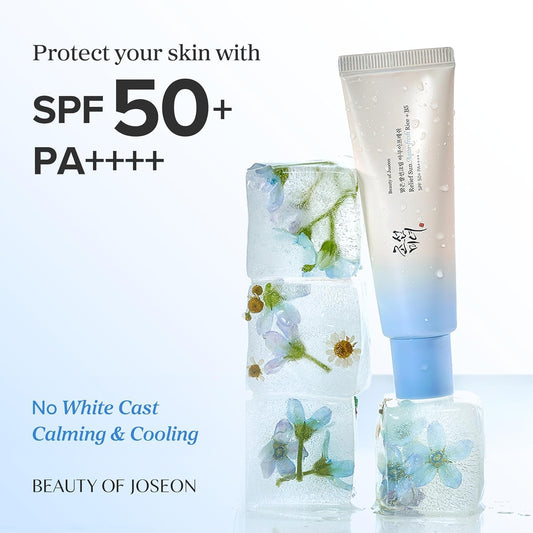 Beauty of Joseon Relief Sun: Aqua-Fresh Rice + B5 Sunscreen 50 ml – light Korean sunscreen