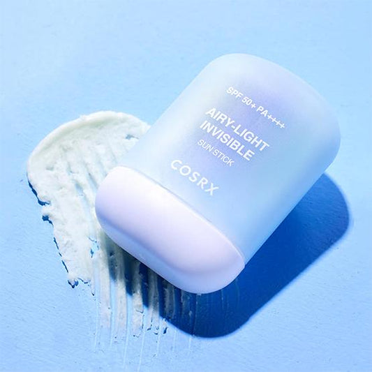 COSRX Airy Light Invisible Sun Stick SPF50+ PA++++ – lightweight Korean sunscreen stick