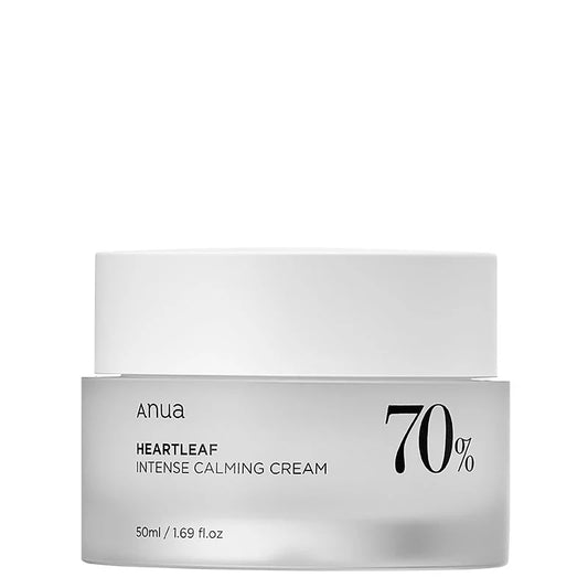 Anua Heartleaf 70 Intense Calming Cream 50 ml – Korean soothing cream with Heartleaf