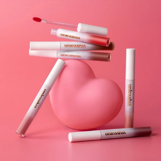 Unleashia Luv Hug Velvet Tint – velvety liquid blush/lipstick with a soft matte finish