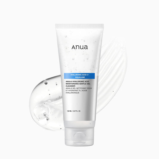 Anua 8 Hyaluronic Acid Moisturizing Gentle Gel Cleanser 150 ml – Korean gentle hydrating cleansing gel