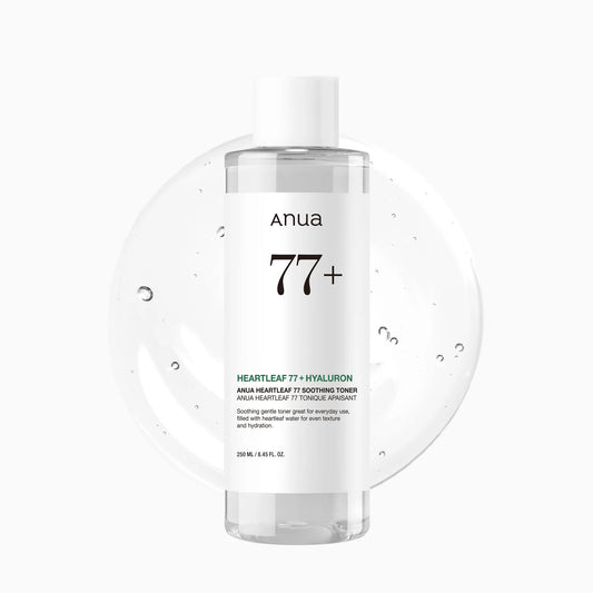 Anua Heartleaf 77 Soothing Toner 250ml – Korean soothing and hydrating toner with Heartleaf