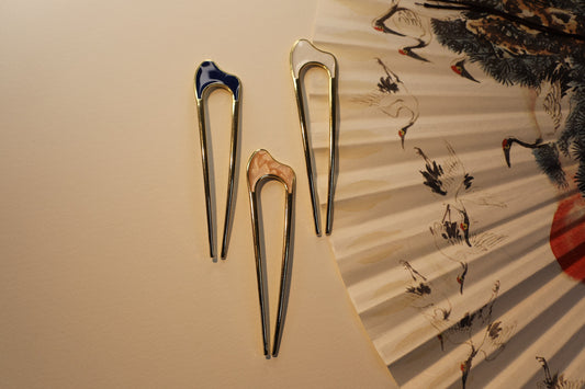 Set of 3 French Forks U Shape Hair Clips