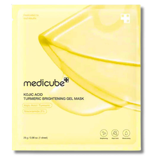Medicube Kojic Acid Turmeric Brightening Gel Mask 28 g – Korean brightening gel mask