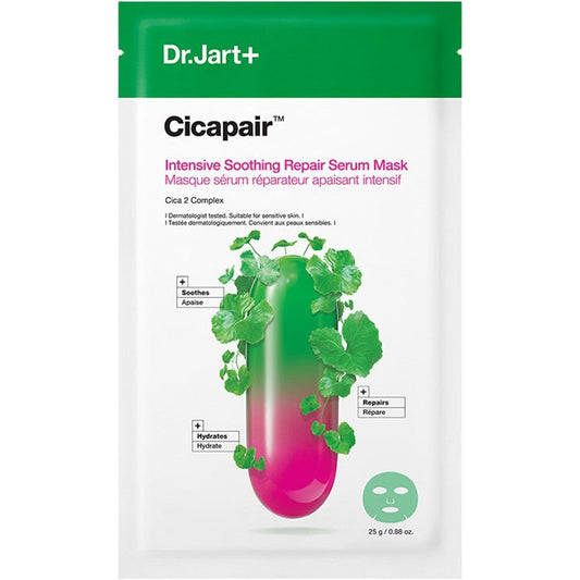Dr. Jart+ Cicapair Intensive Repairing Tissue Mask 25 g – intensive repairing mask with centella