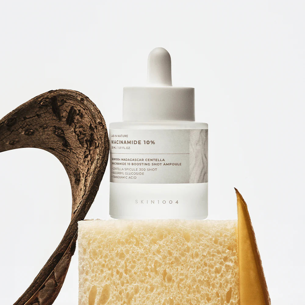 Skin1004 Madagascar Centella Niacinamide 10 Boosting Shot Ampoule 30 ml - Korean booster ampoule with centella and niacinamide
