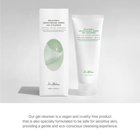 Dr. Althea Green Relief Amino Gel Cleanser – light hydrating cleansing gel