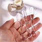 Cosmetic spatula for face cream 3 pieces - acrylic spoon and skin care tools