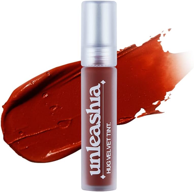 Unleashia Luv Hug Velvet Tint – velvety liquid blush/lipstick with a soft matte finish