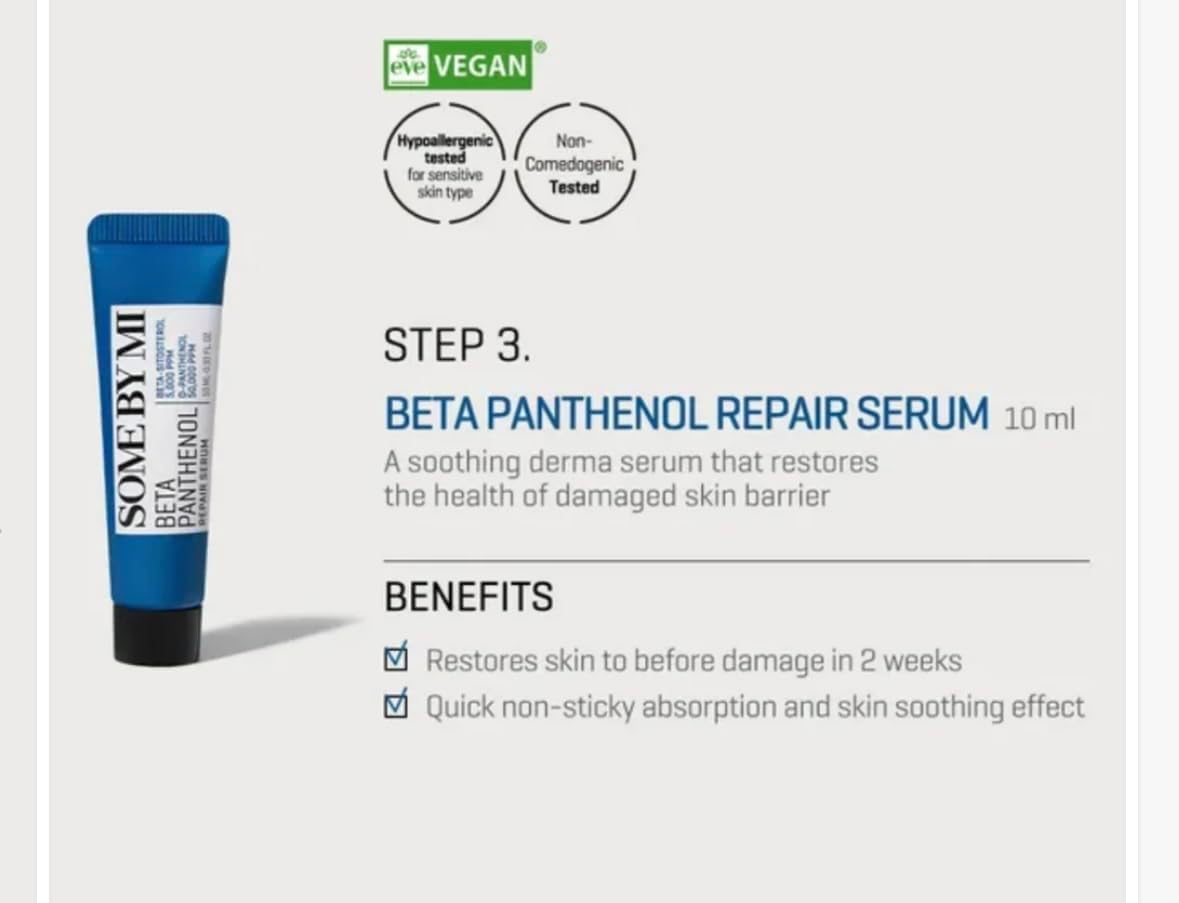 Some By Mi Beta Panthenol Repair Starter Kit – a repairing starter kit with beta-panthenol