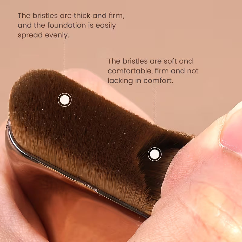 MAANGE makeup brush set – 3 professional foundation and kabuki brushes