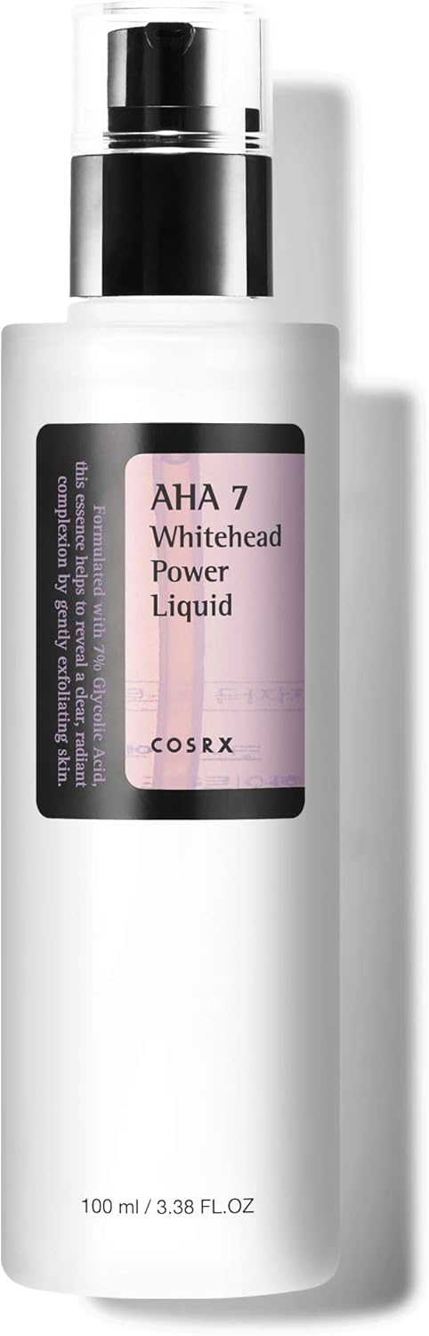 COSRX AHA 7 Whitehead Power Liquid 100 ml – Korean exfoliating toner against whiteheads and clogged pores
