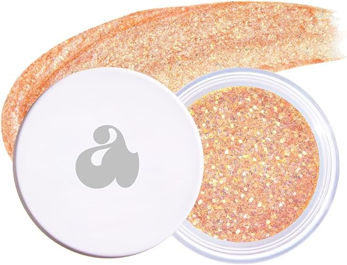 UNLEASHIA Get Loose Glitter Gel Mini No.7 Happy Baker – Korean glitter gel for eyes and face, long-lasting and vegan