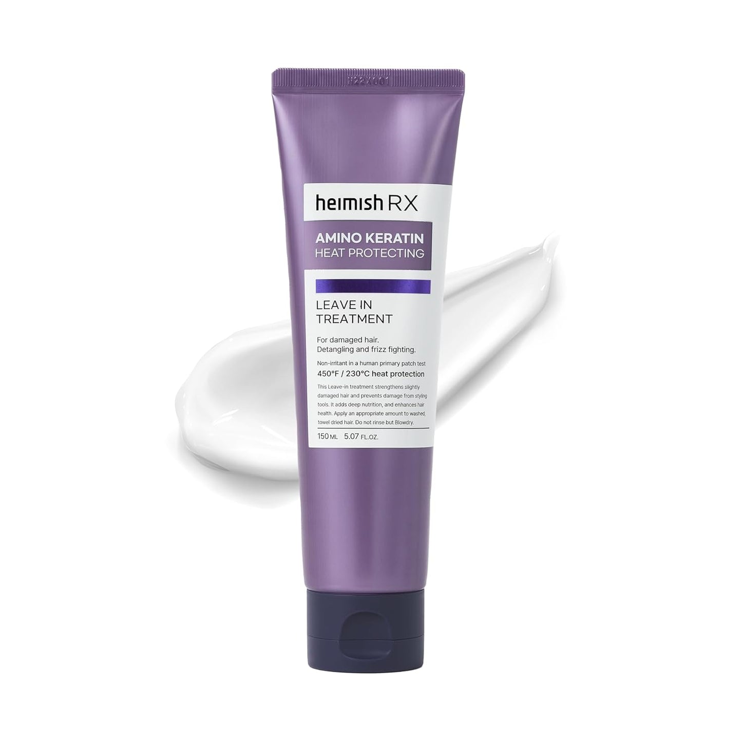 Heimish Rx Amino Keratin Heat Protecting Leave-In Treatment 150ml – heat-protective leave-in product with amino acids and keratin
