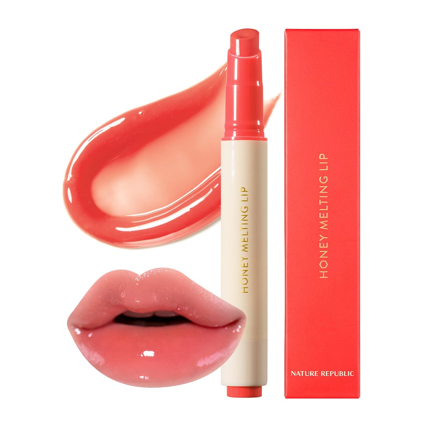 Nature Republic Honey Melting Lip Stick Hydrating Jelly – hydrating jelly lipstick with honey