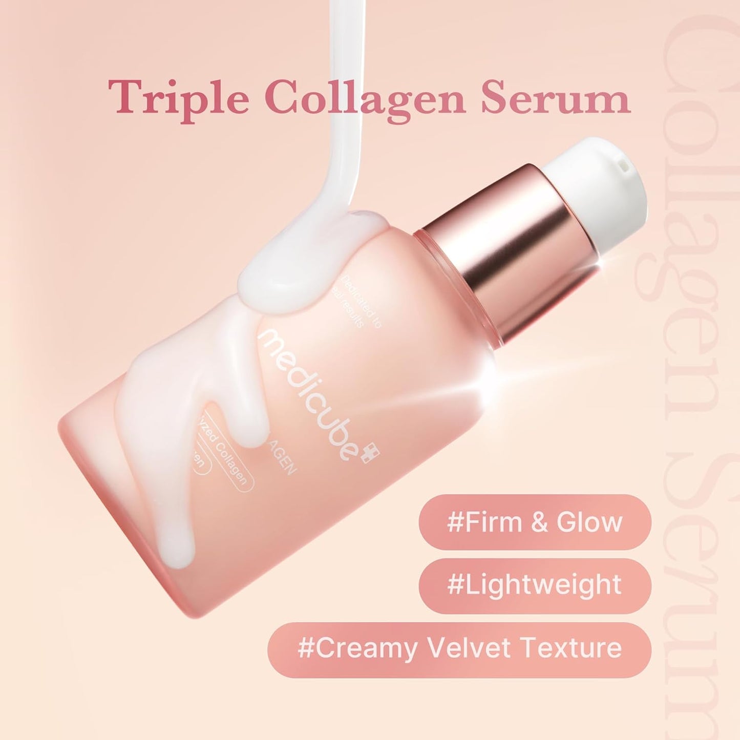 Medicube Triple Collagen Serum 4.0 55 ml – Korean serum with triple collagen for firm and hydrated skin