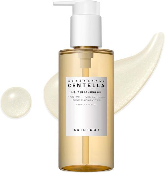 Skin1004 Madagascar Centella Light Cleansing Oil 200 ml – Korean cleansing oil with centella for gentle double cleansing.