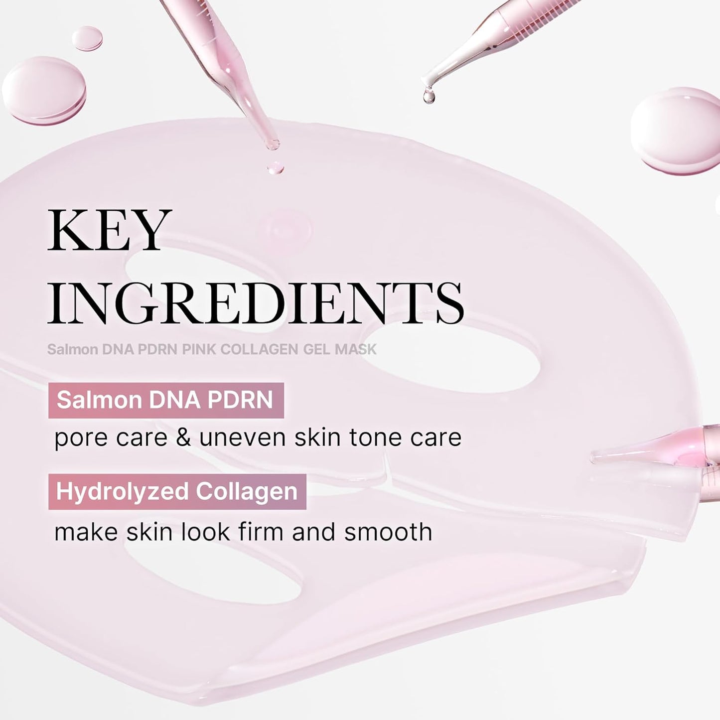 Medicube Salmon DNA PDRN Pink Collagen Jelly Gel Mask 4 pcs. – Korean overnight jelly face mask