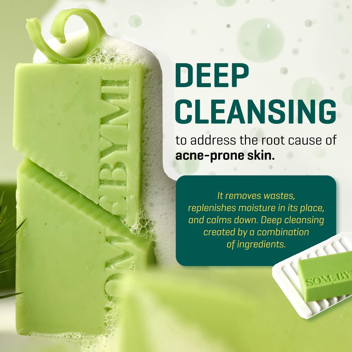 Some By Mi AHA BHA PHA 30 Days Miracle Cleansing Bar – Korean cleansing soap against pimples and clogged pores
