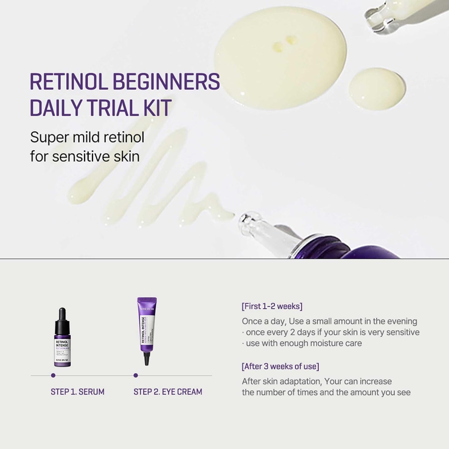 Some By Mi Retinol Intense Trial Kit – a mini retinol gift set for smoother and firmer skin