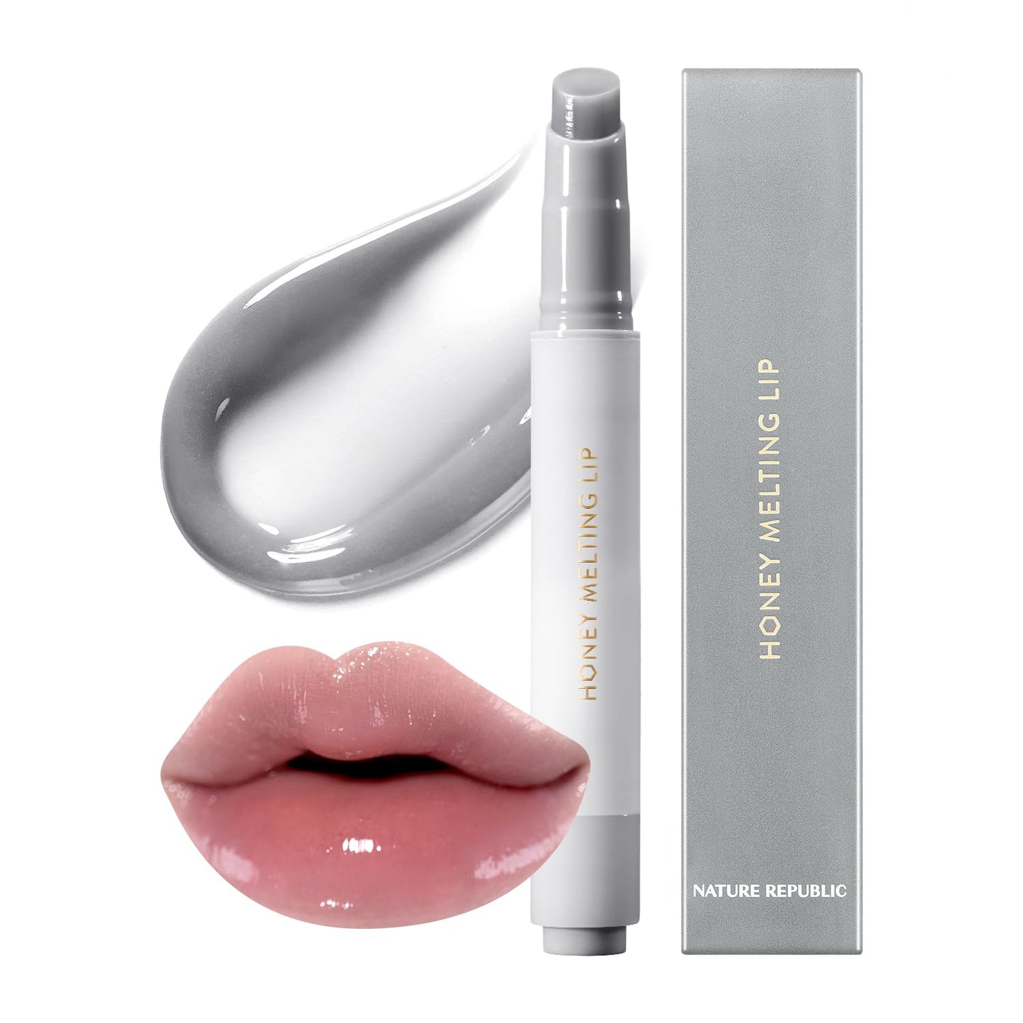 Nature Republic Honey Melting Lip Stick Hydrating Jelly – hydrating jelly lipstick with honey