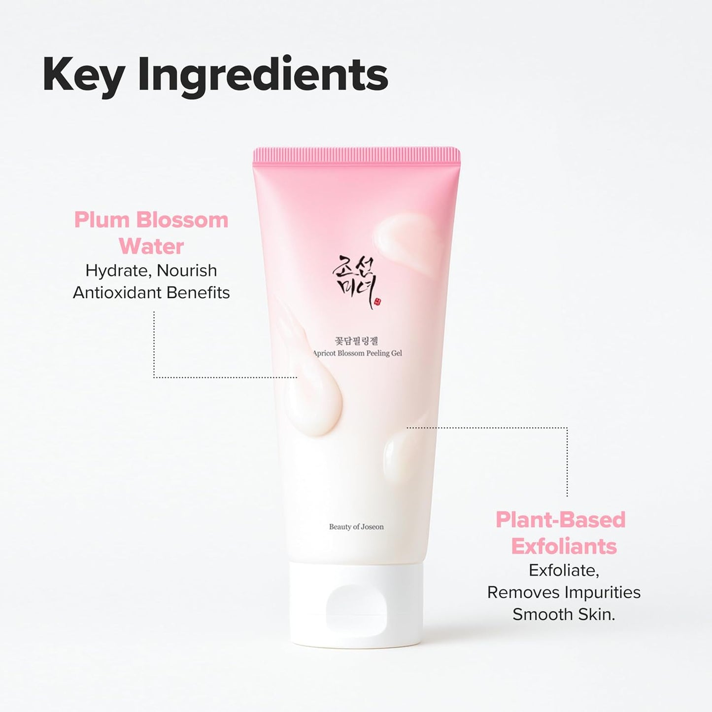Beauty Of Joseon Gentle Exfoliator Apricot Blossom Peeling Gel 100 ml – gentle exfoliating gel for radiant and smooth skin