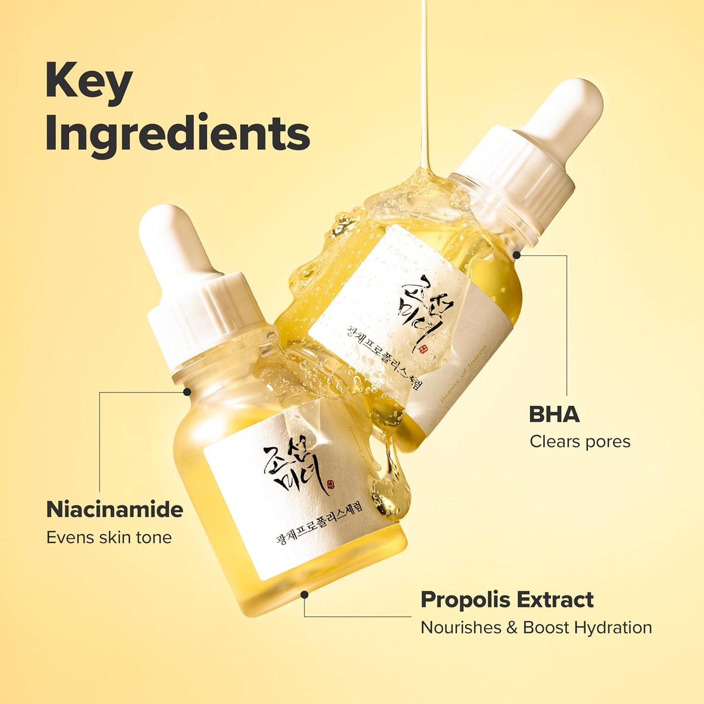 Beauty of Joseon Glow Serum Propolis + Niacinamide 30 ml – Korean brightening serum against imperfections