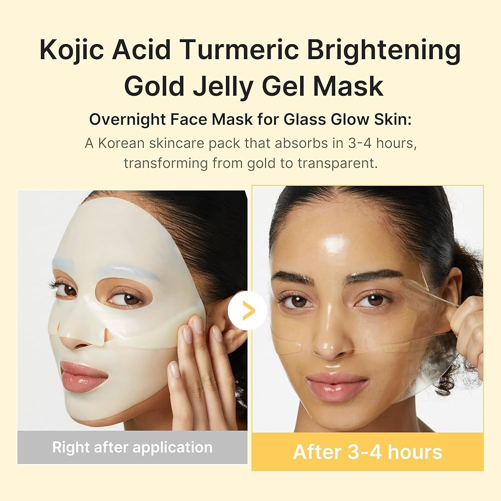 Medicube Kojic Acid Turmeric Brightening Gel Mask 28 g – Korean brightening gel mask