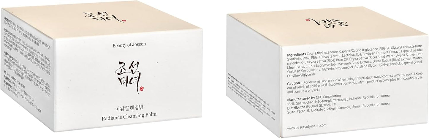 Beauty of Joseon Radiance Cleansing Balm 100 ml – Korean cleansing balm for radiant skin