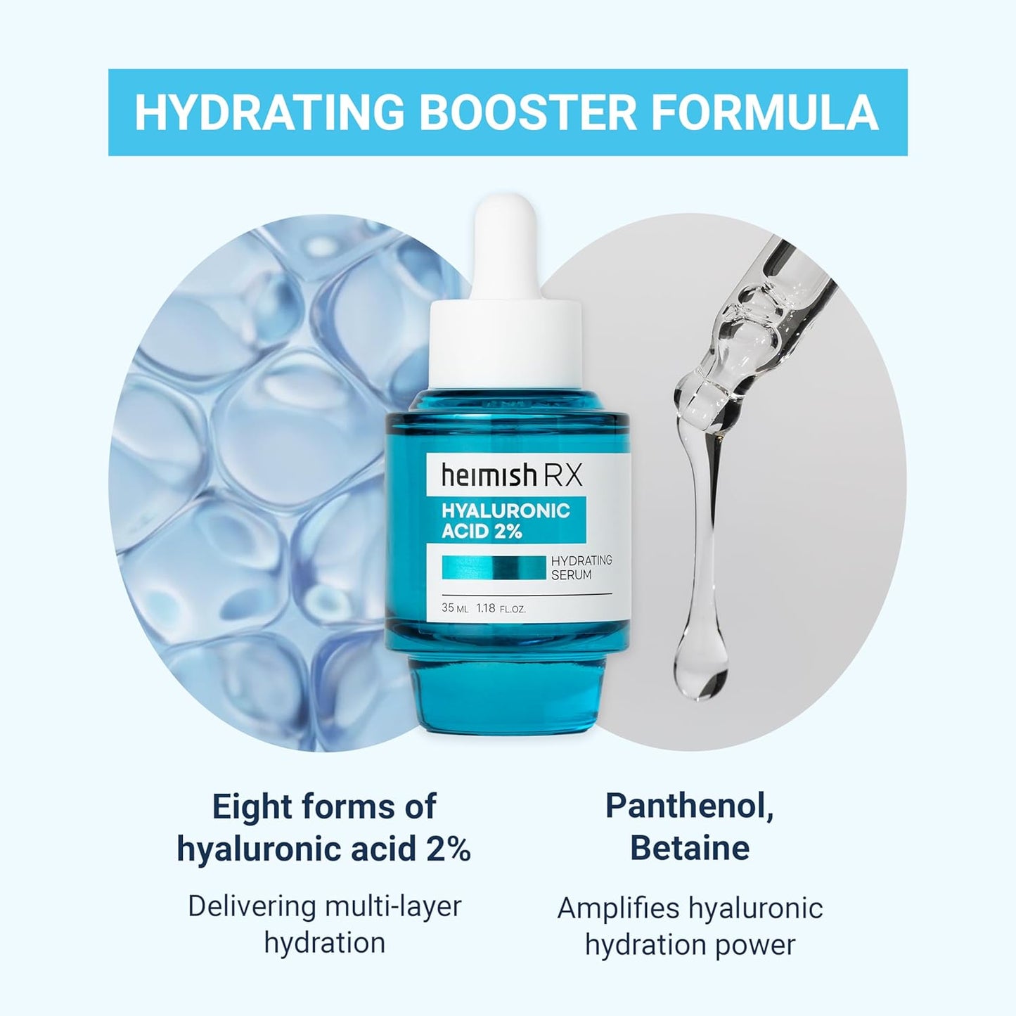 Heimish Rx Hyaluronic Acid Hydrating Serum 35ml – Korean hydrating facial serum