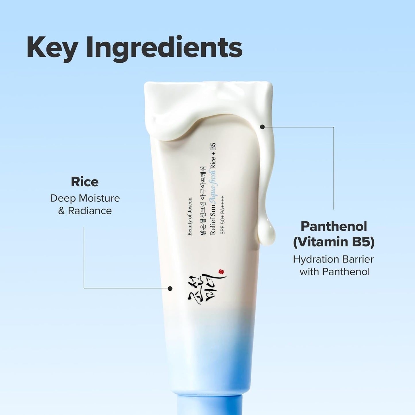 Beauty of Joseon Relief Sun Rice + Probiotics SPF50+ PA++++ 50 ml – Korean sunscreen with rice and probiotics
