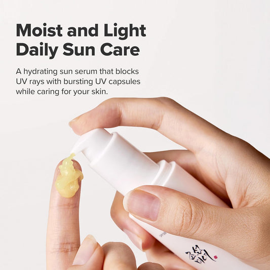 Beauty of Joseon Ginseng Sun Serum SPF 50 PA++++ 50 ml – Korean sun protection serum with ginseng and niacinamide