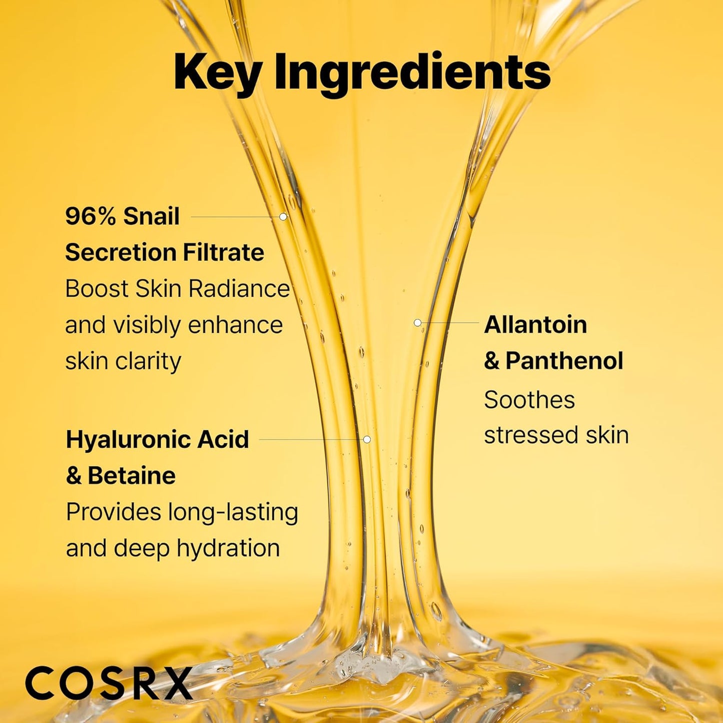 COSRX Advanced Snail 96 Mucin Power Essence 100 ml – regenerating essence with 96% snail mucin for hydration and restoration