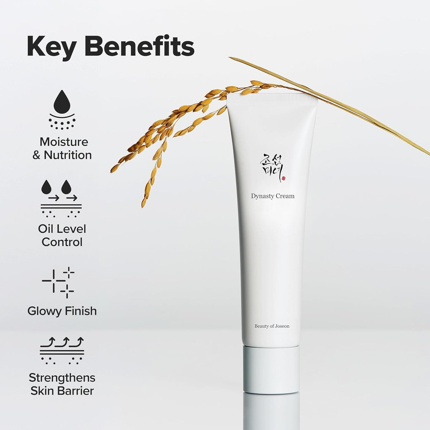 Beauty of Joseon Dynasty Cream 50 ml – hydrating Korean face cream with rice and ginseng