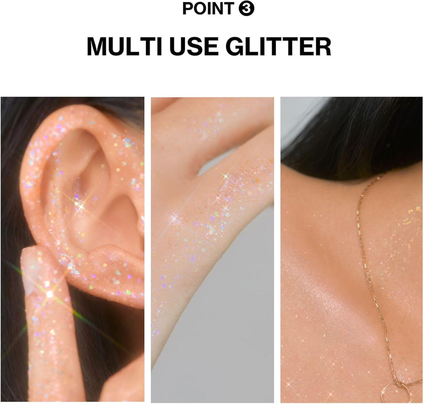 UNLEASHIA Get Loose Glitter Gel Mini No.7 Happy Baker – Korean glitter gel for eyes and face, long-lasting and vegan