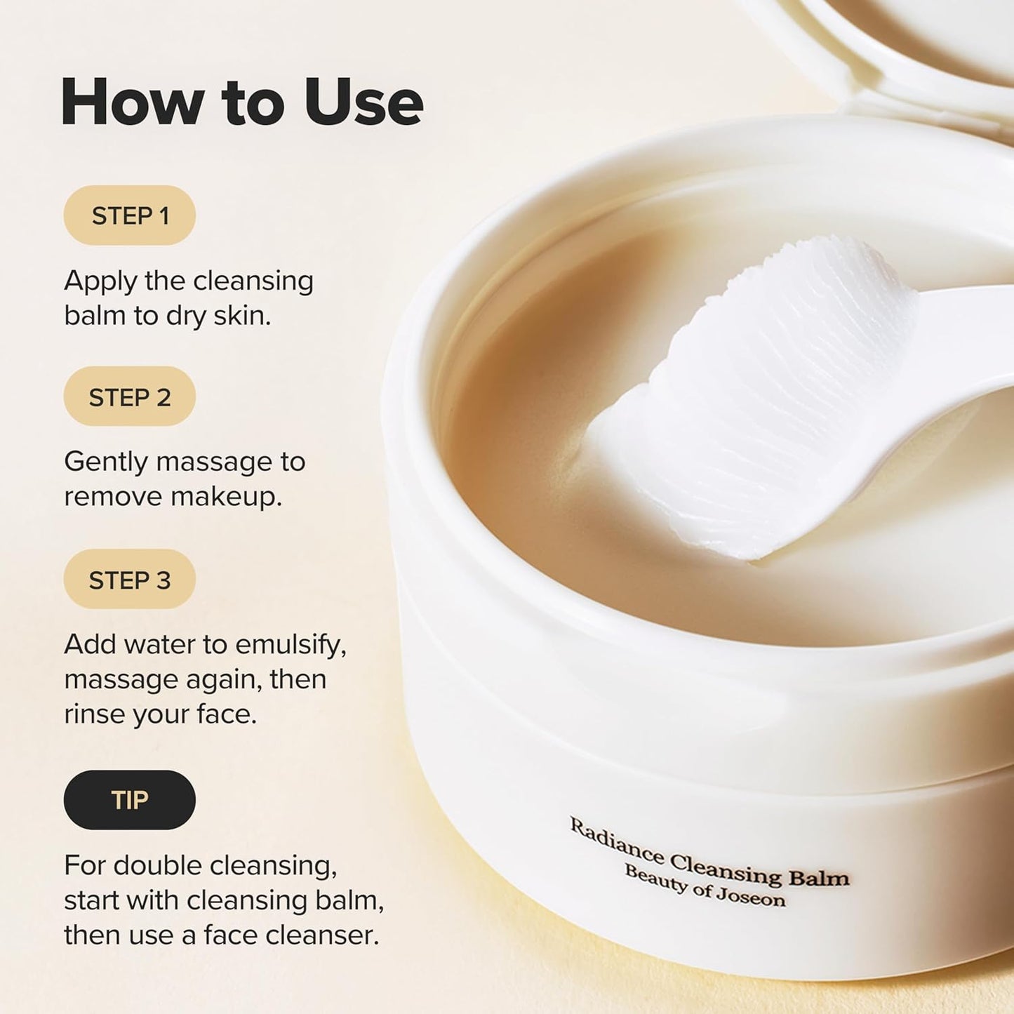 Beauty of Joseon Radiance Cleansing Balm 100 ml – Korean cleansing balm for radiant skin