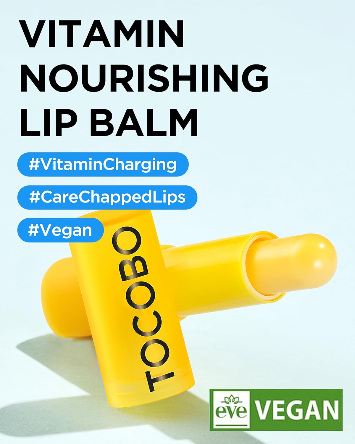 TOCOBO Vitamin Nourishing Lip Balm 19 g – vegan nourishing lip balm with vitamins.