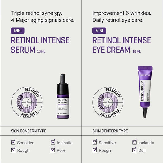 Some By Mi Retinol Intense Trial Kit – a mini retinol gift set for smoother and firmer skin