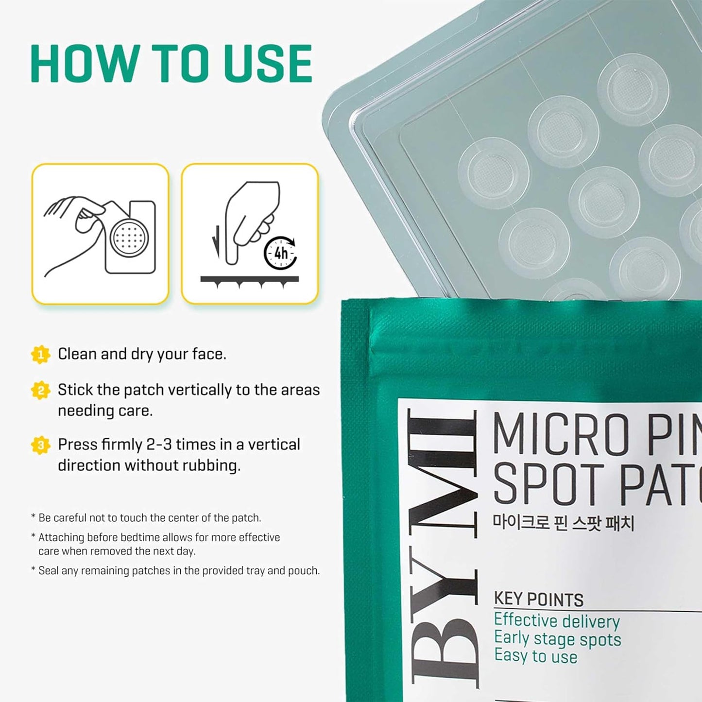 Some By Mi Micro Pin Spot Patch — 9 pcs. – Korean patches for topical treatment with micro-pins