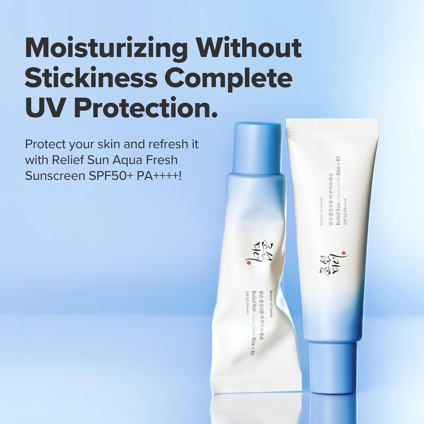 Beauty of Joseon Relief Sun Rice + Probiotics SPF50+ PA++++ 50 ml – Korean sunscreen with rice and probiotics