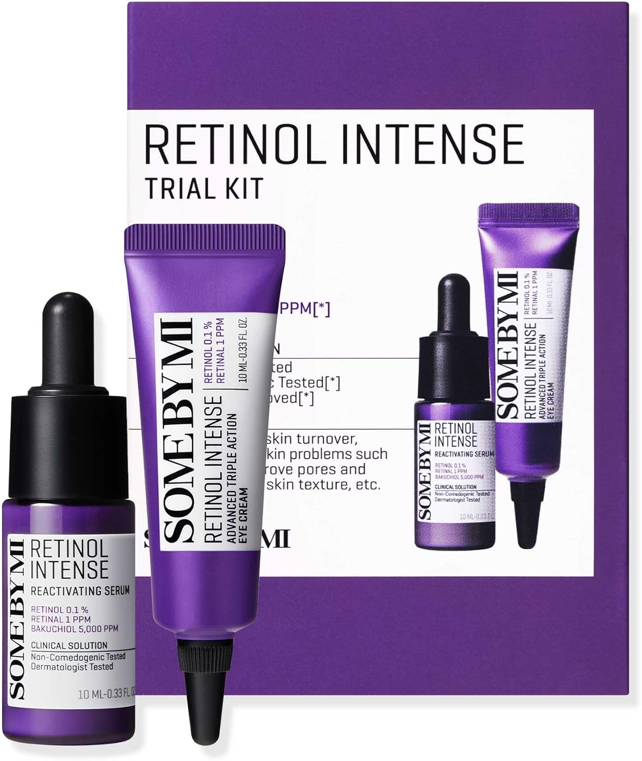 Some By Mi Retinol Intense Trial Kit – a mini retinol gift set for smoother and firmer skin