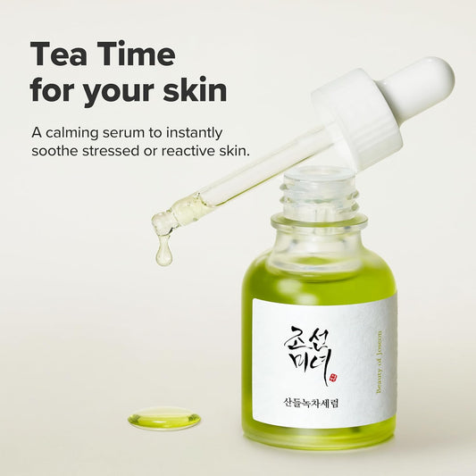 Beauty Of Joseon Green Tea Panthenol Calming Serum 30 ml – Korean calming serum with green tea and panthenol