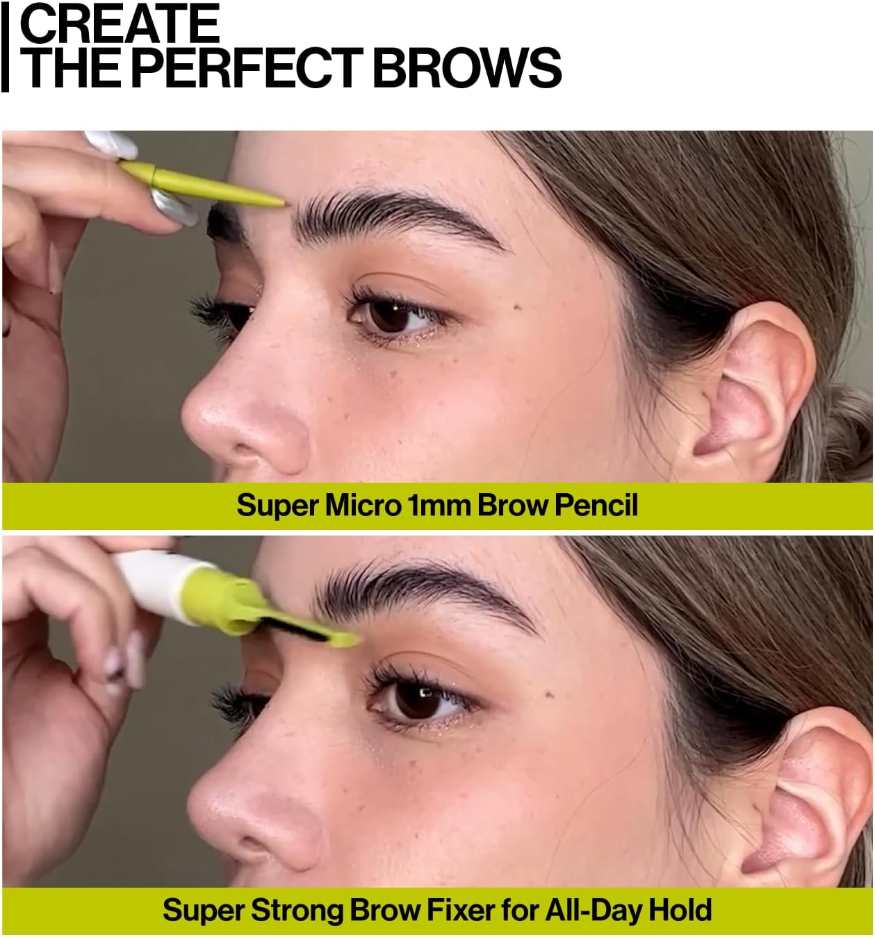 Unleashia Shaper Defining Eyebrow Fixer & Pencil – waterproof eyebrow pencil and fixing gel