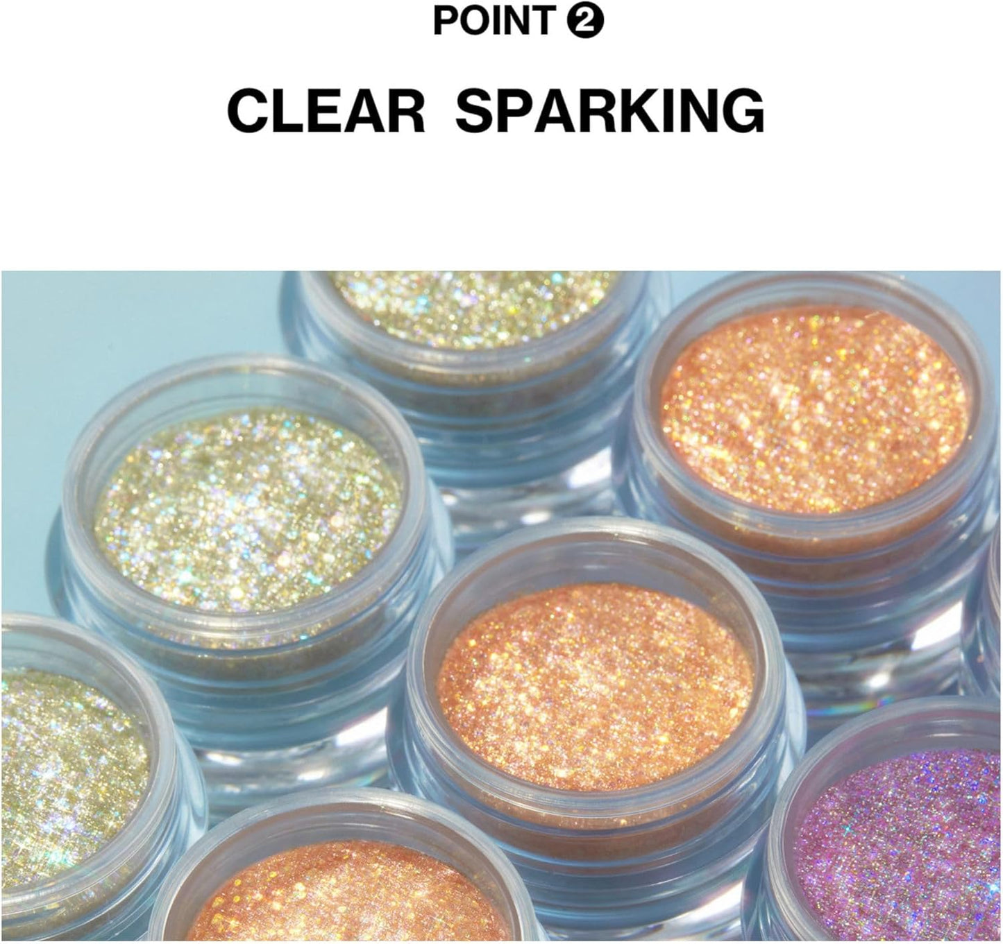 UNLEASHIA Get Loose Glitter Gel Mini No.7 Happy Baker – Korean glitter gel for eyes and face, long-lasting and vegan