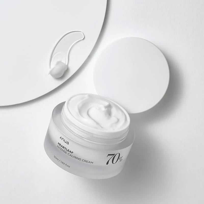 Anua Heartleaf 70 Intense Calming Cream 50 ml – Korean soothing cream with Heartleaf